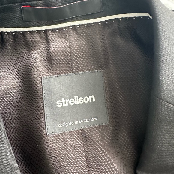 COPY - Strellson size 44 suit black, used once! - Picture 7 of 9